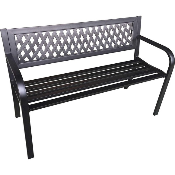 Gartenbank Askja 119 Unisex Schwarz ONE SIZE