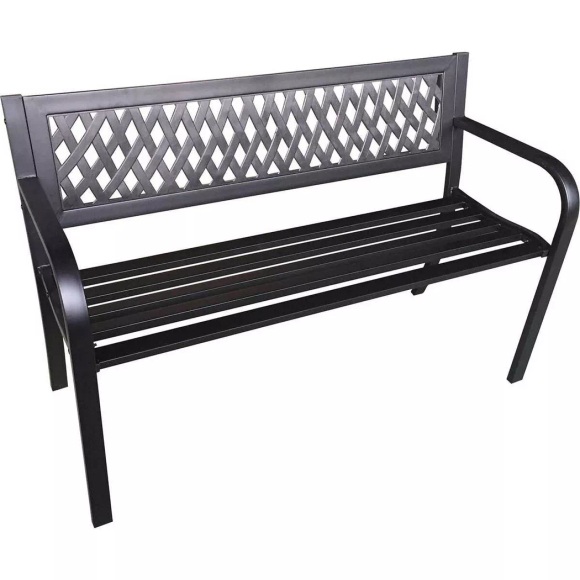 Gartenbank Askja 119 Unisex Schwarz ONE SIZE