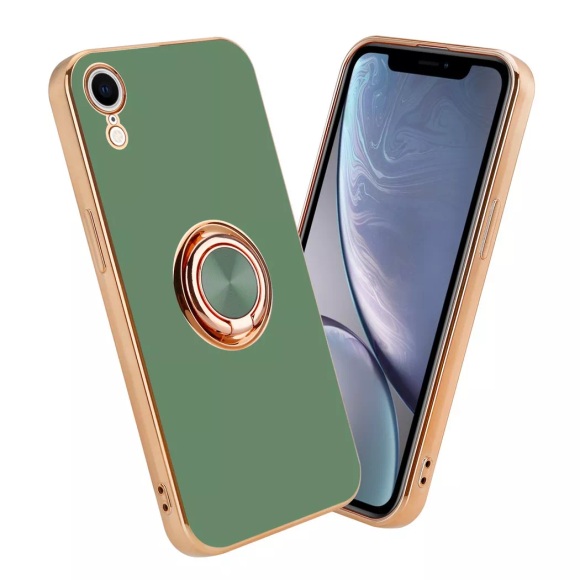 Hülle für Apple iPhone XR mit Ring - Schutzhülle