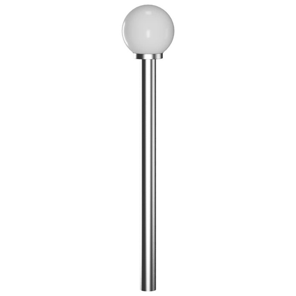 Gartenlampe Strassenlaterne 110 cm Edelstahl