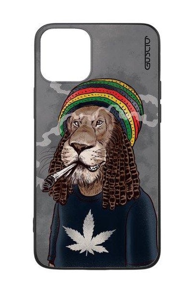 iPhone 12 / 12 Pro - Cover Rasta Löwe