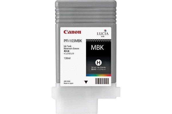 Canon Tintenpatrone PFI-103MBK Original Matt Schwarz 2211B001 Druckerpatrone