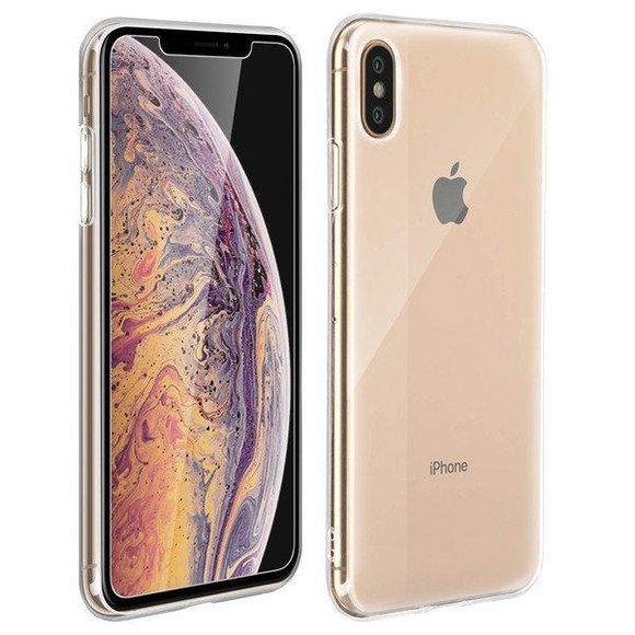 Hülle + Glasfolie Set Apple iPhone XS Max