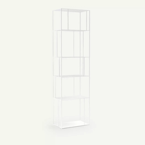 Bücherregal aus Metall Parallel