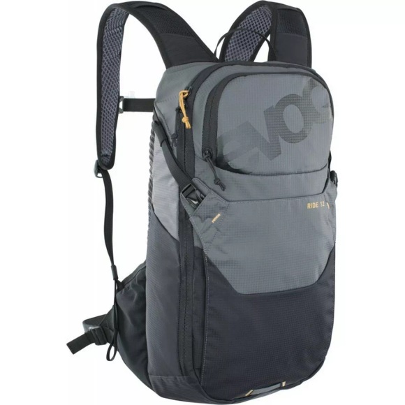 EVOC Ride 12 Rucksack 12l + 2l Trinkblase carbon grey/black 2021 Rucksäcke ohne Trinksystem