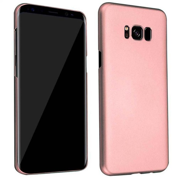 Hülle für Samsung Galaxy S8 Hard Case in Metall Optik