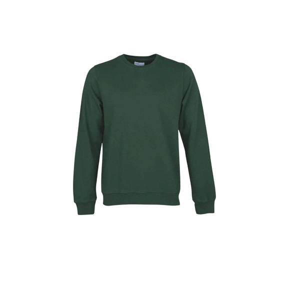 Sweatshirt Mit Rundhalsausschnitt Classic Organic Emerald Green Herren L