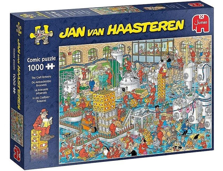 Jan van Haasteren In der Craftbier-Brauerei (1000 Teile)
