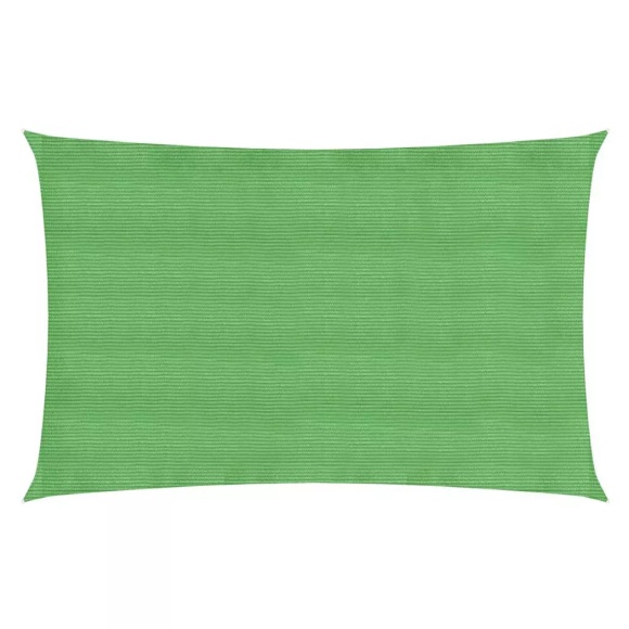 vidaXL Sonnensegel 160 g/m² Hellgrün 2x4,5 m HDPE