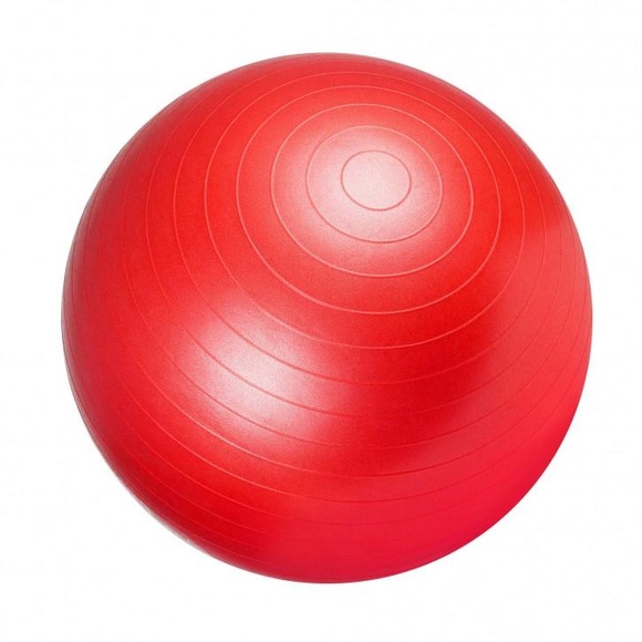 Gorilla Sports - Gymnastik Fitness Sitzball Rot 65 cm