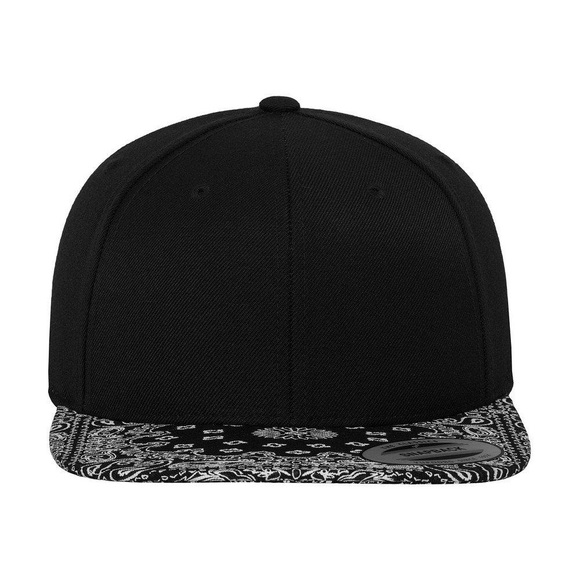 Bandana Snapback Mütze Damen Schwarz ONE SIZE