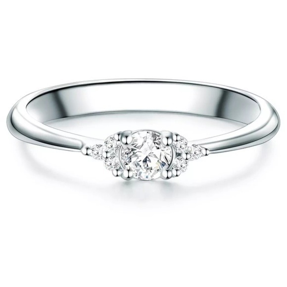 Damen Ring Damen Silber 52