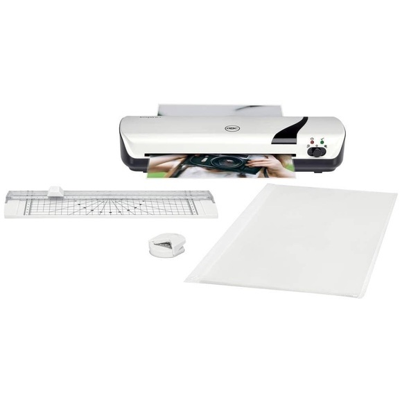 GBC Laminiergerät Inspire A4 Kreativ Bundle weiss mit Kombipack