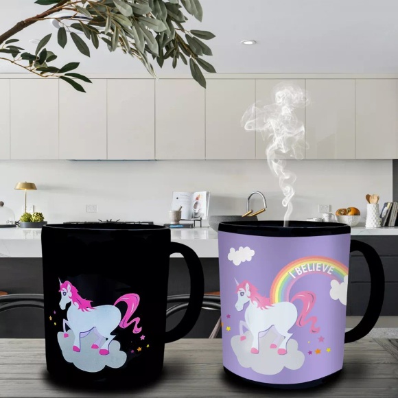 Einhorn Tasse mit Farbwechsel Einhorn Tasse mit Farbwechsel