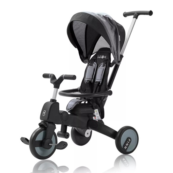 Dreirad 7in1 Kinderdreirad Kinder Lenkstange Fahrrad Baby Kinderwagen Unisex ONE SIZE