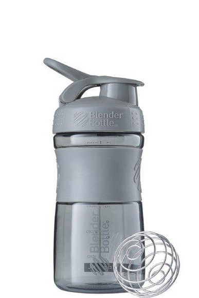 BlenderBottle Shaker SportMixer 590 ml Grau