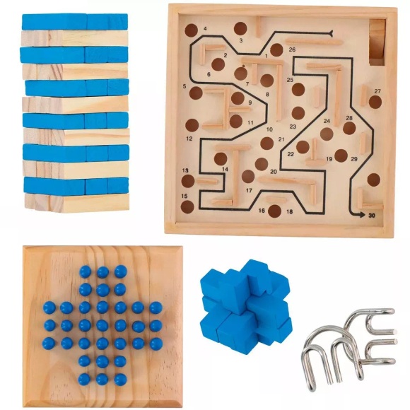IQ-Puzzle - Set - 5-in-1