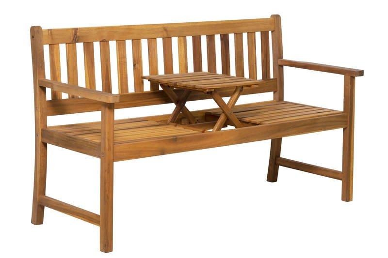 Gartenbank 2-Sitzer Akazie 157x60x90