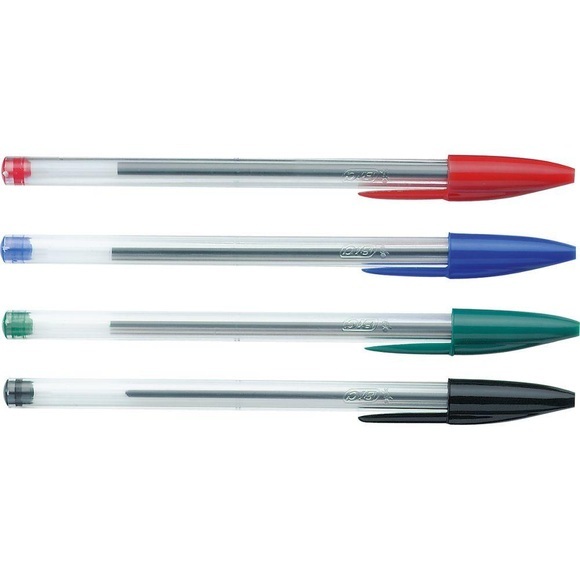 BIC Kugelschreiber Cristal® Original 0,4mm schwarz, 10er Set