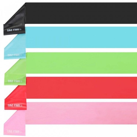 Latex Fitnessband Unisex Multicolor ONE SIZE