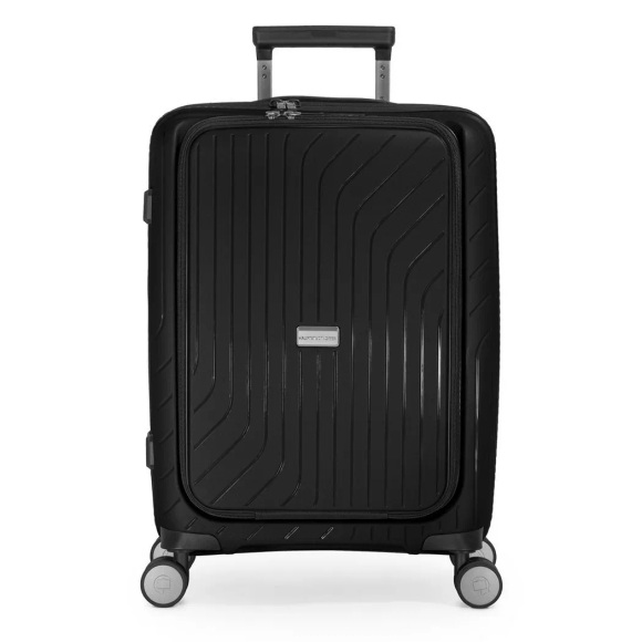 Hauptstadtkoffer Hartschalen-Trolley ´´TXL, schwarz, 55 cm´´, 4 Rollen