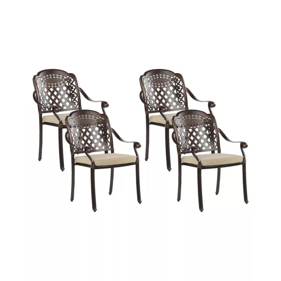 Beliani MANFIRA Gartenstuhl-Set