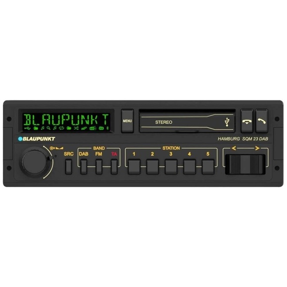 BLAUPUNKT Hamburg SQM 23 DAB - Autoradio (1 DIN, Schwarz)