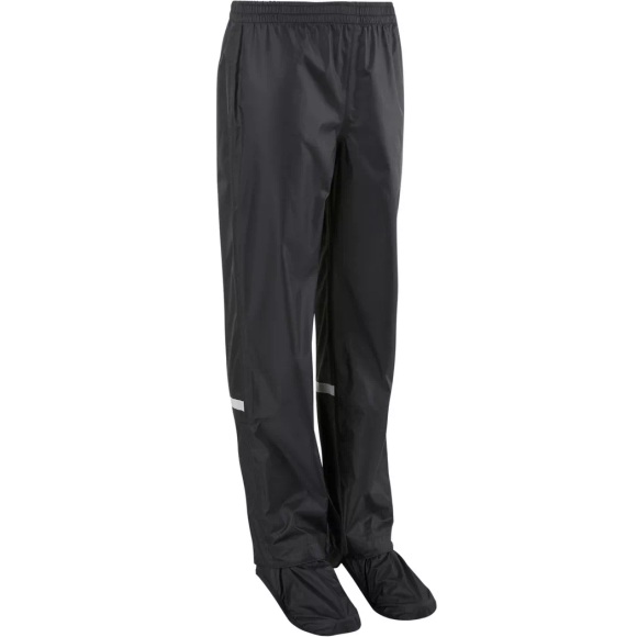 Fahrrad Regenhose 500 Kinder Schwarz Unisex Schwarz 8-10A