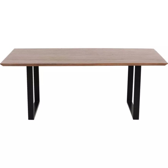 Tisch Symphony Walnut Schwarz 160x80cm