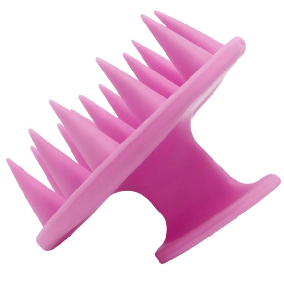 Silikonbürste Für Kopfhautmassage - Rosa Damen ONE SIZE