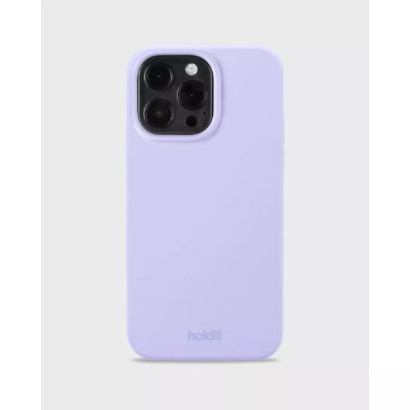 Holdit - Silikon Case Handy-Schutzhülle 17 cm (6.7 Zoll) Cover Lavendel, Multicolor