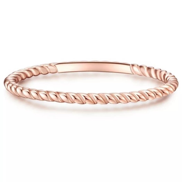 Ring Sterling Silber rosévergoldet