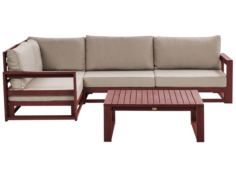 Lounge Set aus FSC® zertifiziertes Akazienholz Skandinavisch TIMOR Lounge Set aus FSC® zertifiziertes Akazienholz Skandinavisch TIMOR