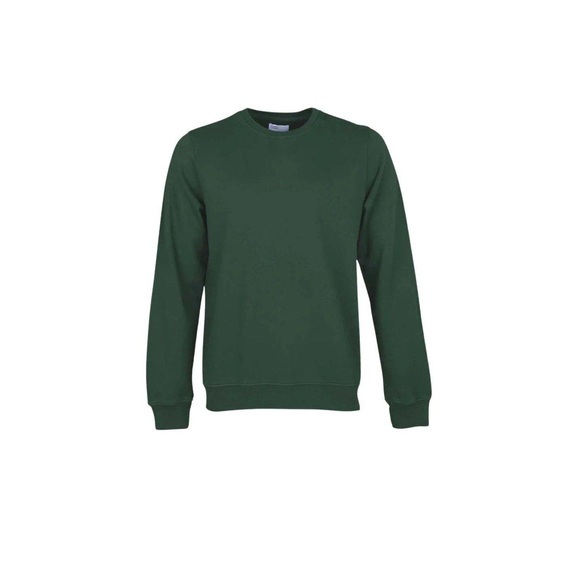 Sweatshirt Mit Rundhalsausschnitt Classic Organic Emerald Green Herren S