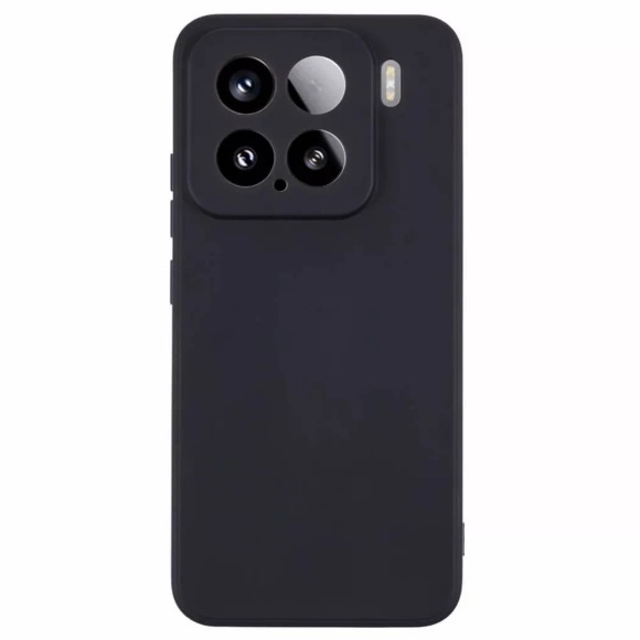 Cover-Discount - Xiaomi 15 Silikon Gummi Hülle, Schwarz