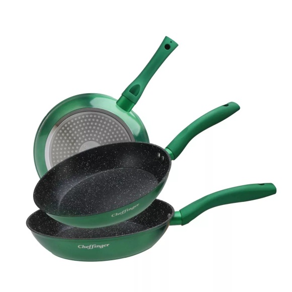 Set mit Bratpfannen ? 3-teilig ? antihaftbeschichtet ? Set mit Bratpfannen ? 3-teilig ? antihaftbeschichtet ?