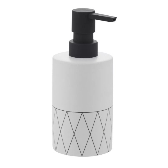 DiAqua Seifenspender Trillium weiss/sch
