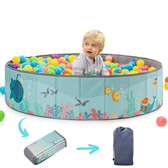 Bällebad. Laufstall Baby-Bällebad Kinder. Bällchenbad Rund. Bällebäder Ohne Bälle. Bällebad Outdoor Multicolor