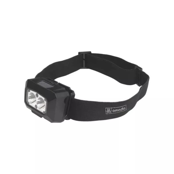 GladiatorFit Wiederaufladbare Stirnlampe mit Bewegungssensor 2 LEDs Stirnlampe