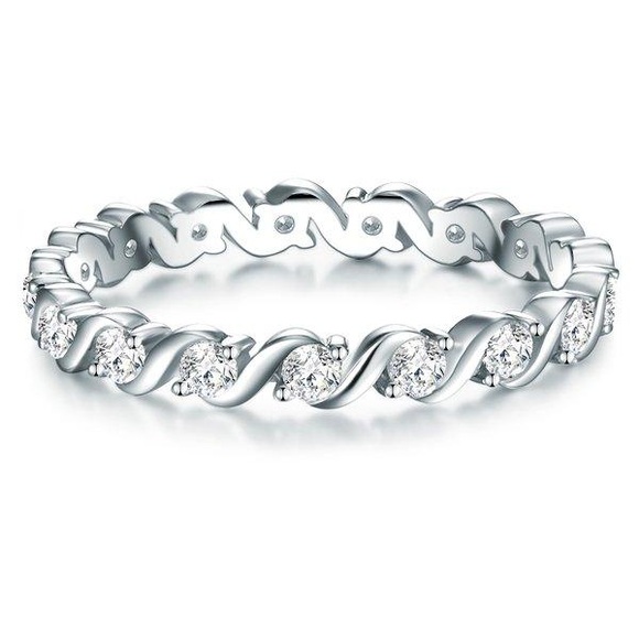 Damen Ring Damen Silber 55