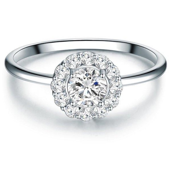 Damen Ring Damen Silber 56