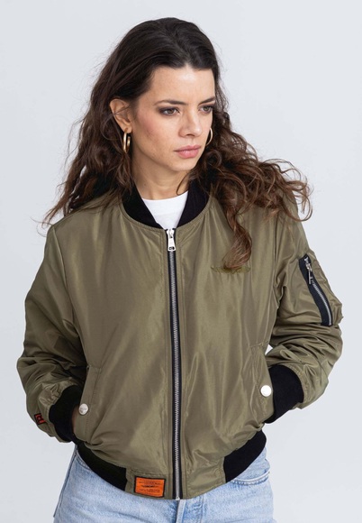 Jacken Ma1 W Unisex Khaki S