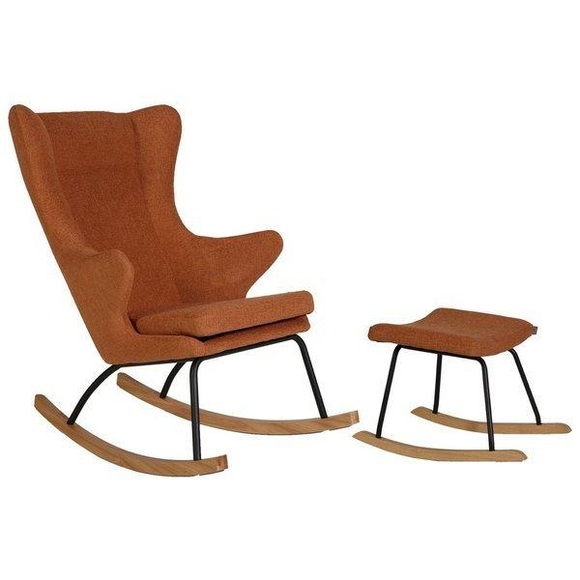 Adult Schaukelstuhl De Luxe Mit Hocker Terra Unisex