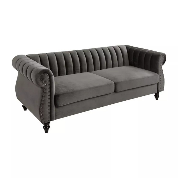 Chesterfield Sofa 3Sitzer TRUMBO Samt Chesterfield Sofa 3Sitzer TRUMBO Samt
