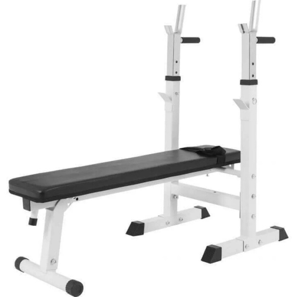 Hantelbank Mit Ablage Unisex Weiss ONE SIZE