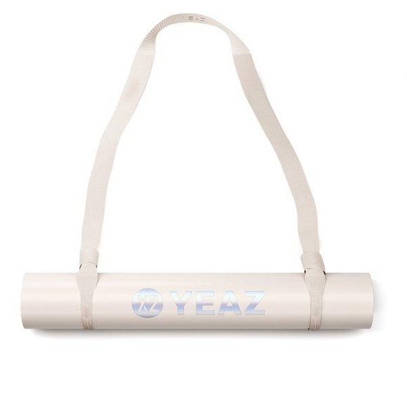 Move Up Set Aus Yogaband & Yogamatte - Pearl Dust Unisex Weiss ONE SIZE