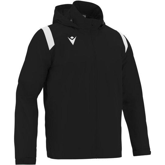 Windjacke Mit Durchgehendem Reißverschluss Saransk Unisex Schwarz/Weiss M