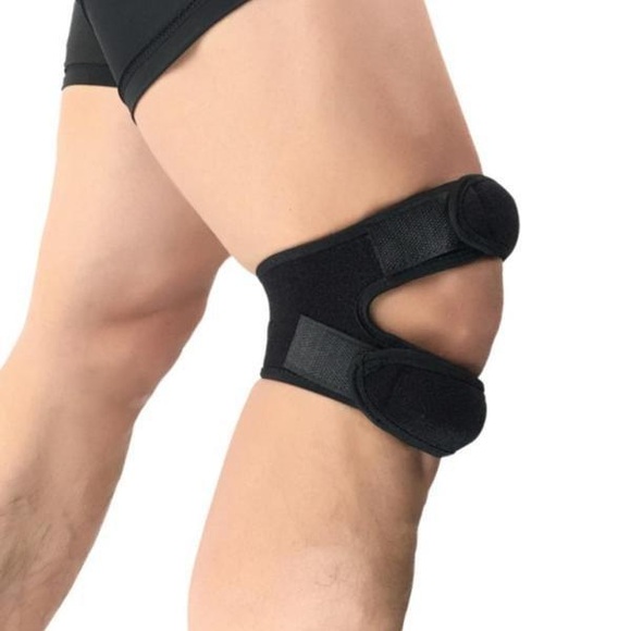 Kniestütze Unisex Schwarz ONE SIZE