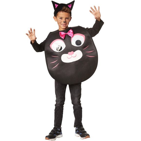 Kinderkostüm Cartoon Katze Pink