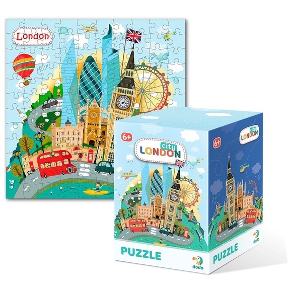 Dodo - Puzzle Stadt London 120 Teile, 6J+